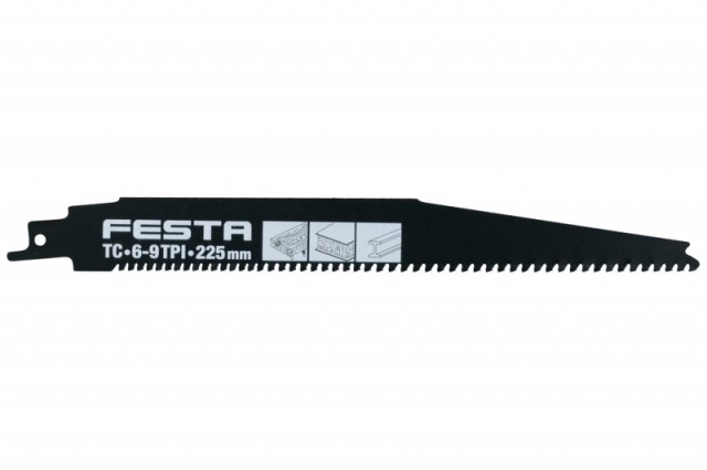 Orrfűrészlap építőanyaghoz 3db  225x19x1,3mm SK elektr.orrfűrész