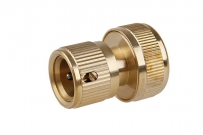 Gyorscsatlakozó sárgaréz 3/4".