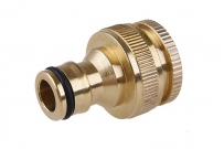 Csapcsatlakozó sárgaréz, belsőmenetes 1/2+3/4".