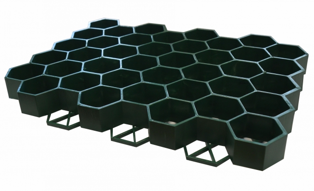 Gyeprács 35x25x3,5cm zöld PP