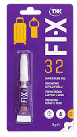 Pillanatragasztó gél FIX 32 3g TKK
