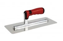 Simító rozsdamentes BAUPRO 200x80x0,7mm lekerekített sarkak.