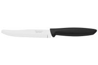 Kés Plenus gyümölcsre/zöldségre Tramontina 440/805, 12,5cm penge, fekete.